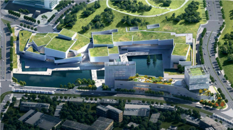 中建三局深圳龙华三馆+科技馆项目钢筋加工