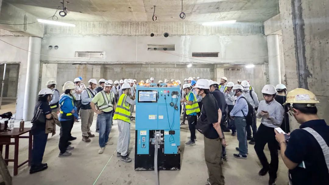 CA88抹灰机器人惊艳台湾省建筑界，助力智能建造工程升级