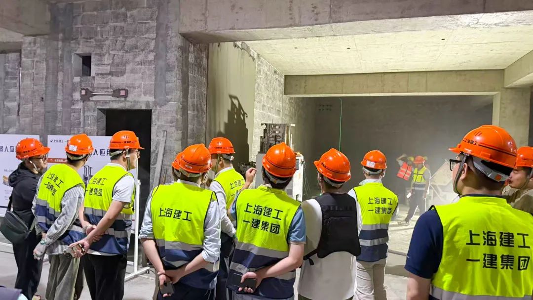 CA88机器人“尖兵”集结，上海建工一建集团力推“内墙粉刷系列机器人”规模化应用(图3)