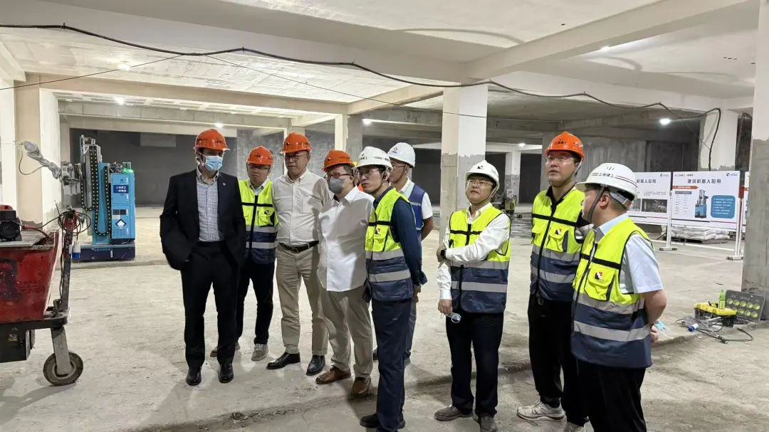 CA88机器人“尖兵”集结，上海建工一建集团力推“内墙粉刷系列机器人”规模化应用(图5)