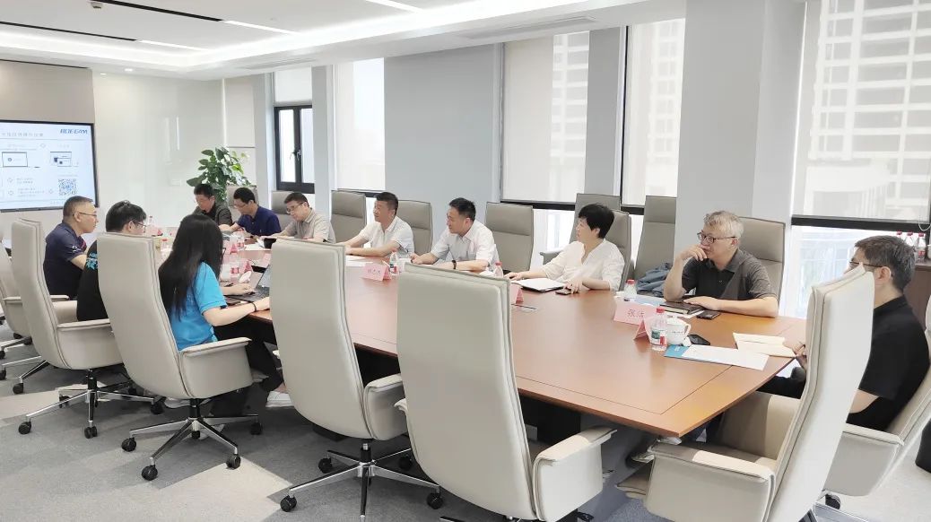 浙江台州市建设局与上海市工程质协代表团莅临CA88科技考察交流(图4)