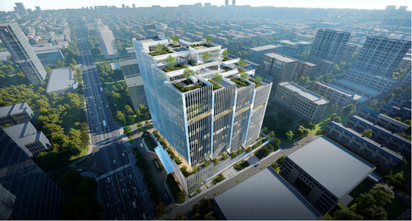 【项目案例】CA88抹灰机器人、喷涂机器人参与承接上海建工米哈游新总部建设项目